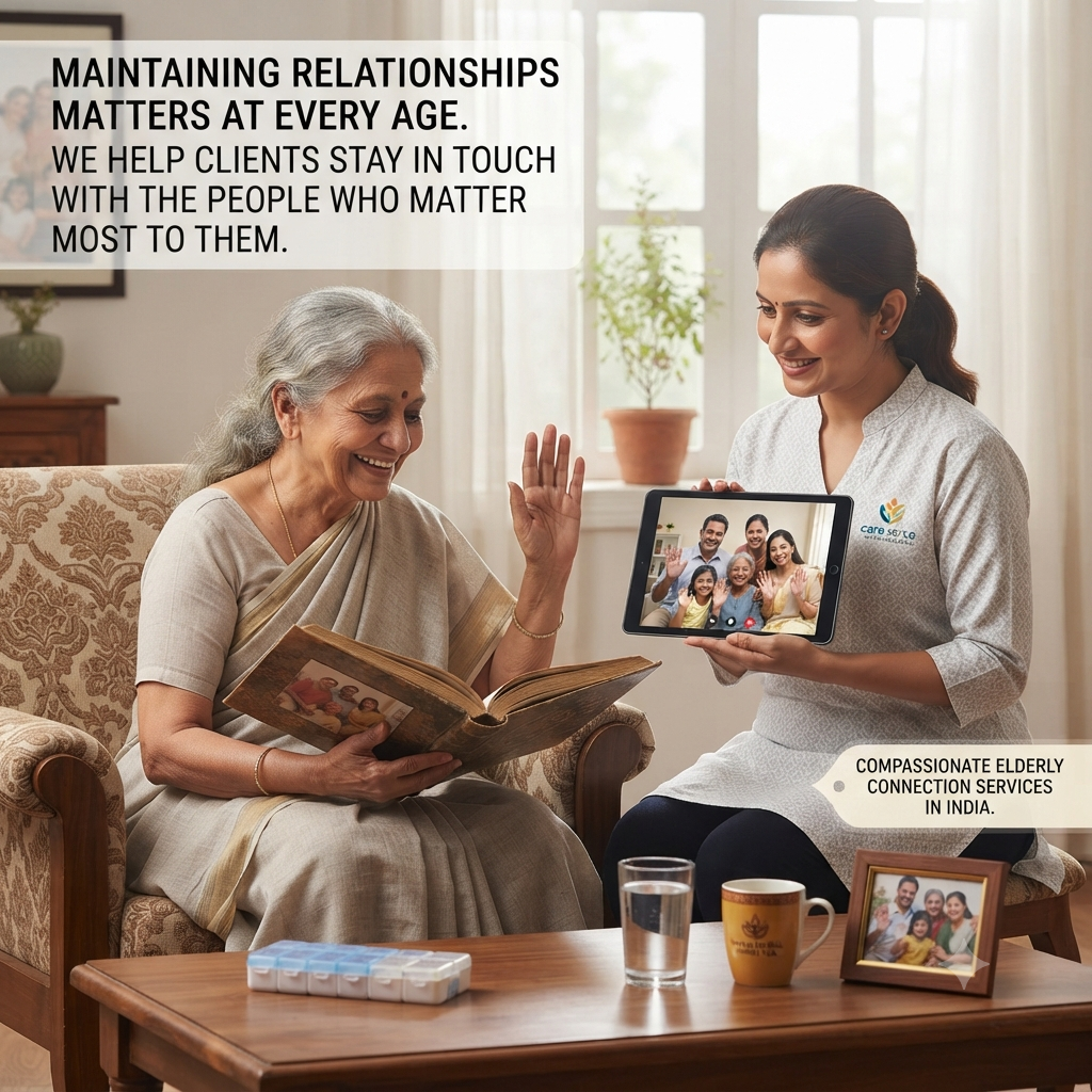 Staying Connected with Family & Friends