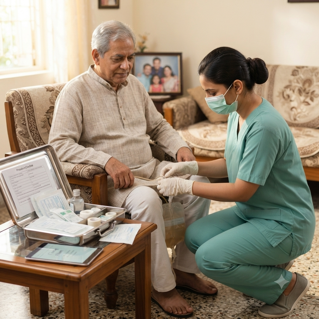 Professional Tube & Catheter Management, in the Comfort of Home