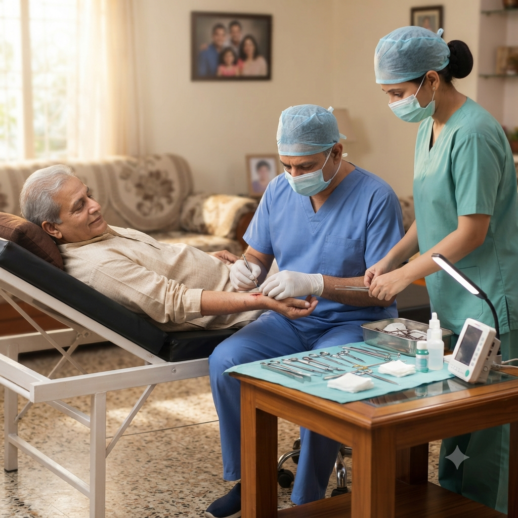 Safe and Sterile Minor Surgical Procedures, Performed in Your Home