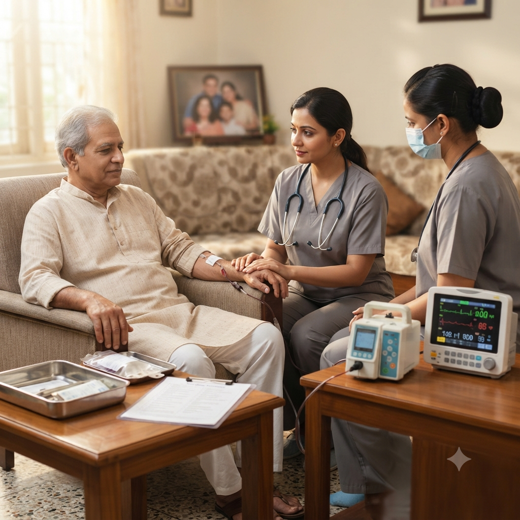Safe, Physician-Led Blood Transfusions in the Comfort of Home